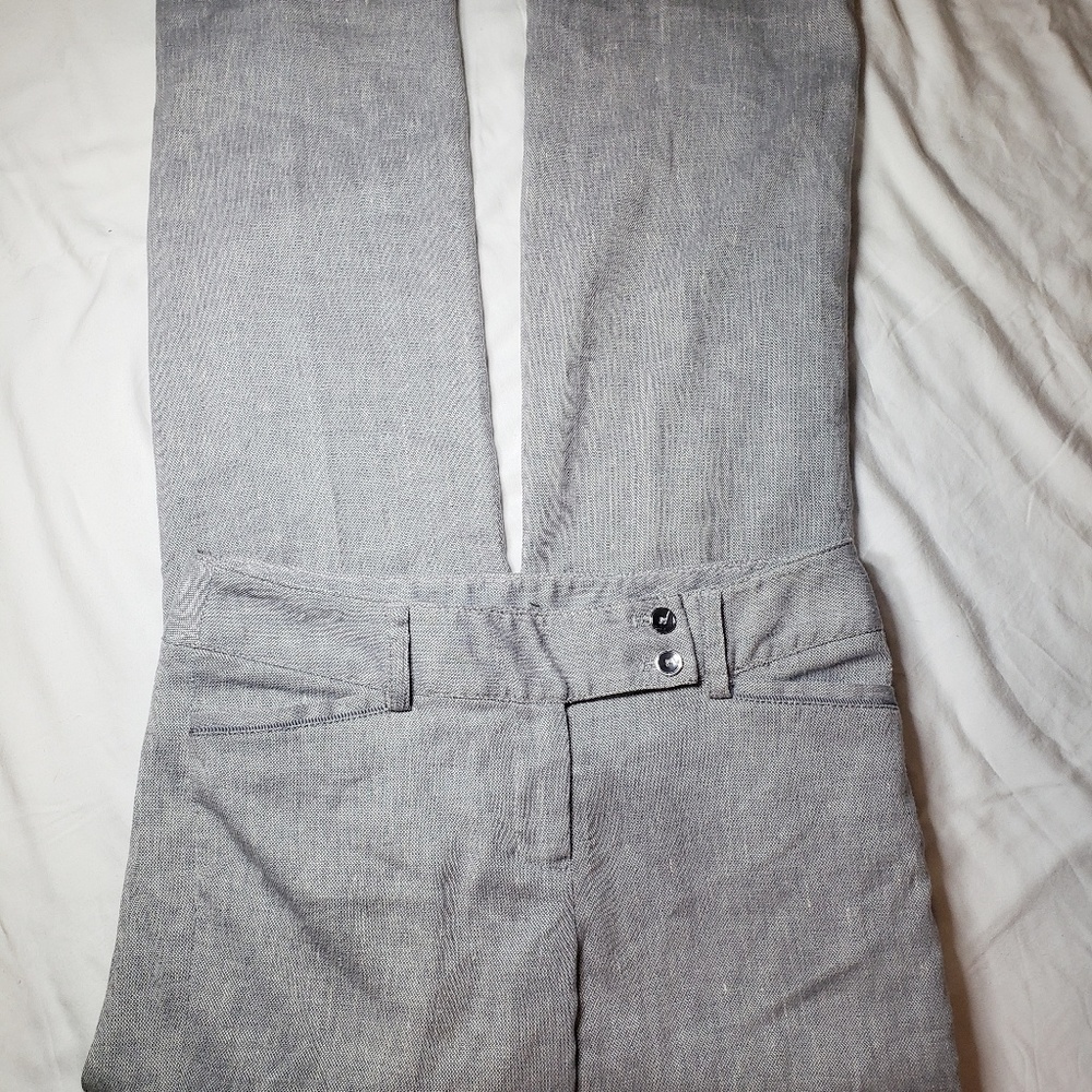 White House Black Market Legacy Linen Pant - Picture 2 of 6